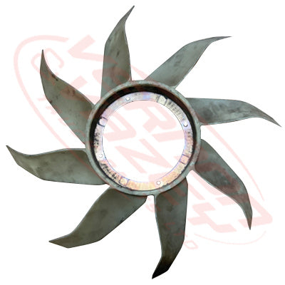 MS-FAN-4M50-01S - MITSUBISHI ENGINE PARTS - FAN BLADE - 8 BLADE - 440MM TO SUIT MITSUBISHI 4M50