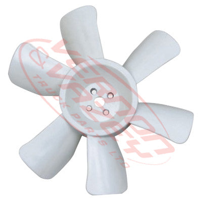 FAN BLADE - 6 BLADE - 480mm - MITSUBISHI FUSO FK115 - MS-FAN-6D14-1