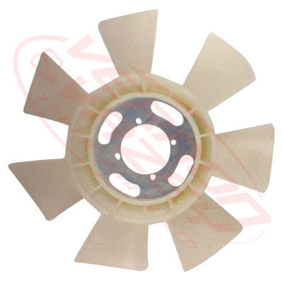 MS-FAN-6D162A - MITSUBISHI ENGINE PARTS - FAN BLADE - 7 BLADE - 440MM TO SUIT MITSUBISHI 6D162A
