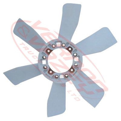 FAN BLADE - 6 BLADE - 520mm - MITSUBISHI 6D16T/6D17T - MS-FAN-6D16T