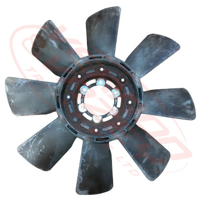 MS-FAN-6M70-01S - MITSUBISHI ENGINE PARTS - FAN BLADE - 8 BLADE - 640MM TO SUIT MITSUBISHI 6M70