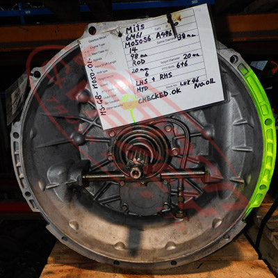 GEARBOX - 6 SPEED - SMALL FRONT SHAFT - MITSUBISHI - 6D17 - MS-GB-M050-01