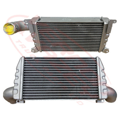 MS-IC-4P10-01S - MITSUBISHI ENGINE PARTS - INTERCOOLER - 375MM X 225MM X 65MM TO SUIT MITSUBISHI 4P10