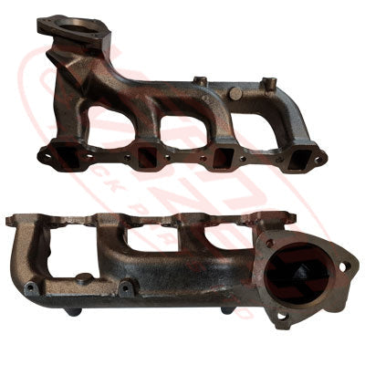 MS-MAN-4D30-02 - MITSUBISHI ENGINE PARTS - MANIFOLD 4D30/31/32/33/34/35/36 (FRONT THERMOSTAT) - 3 BOLT TO SUIT MITSUBISHI