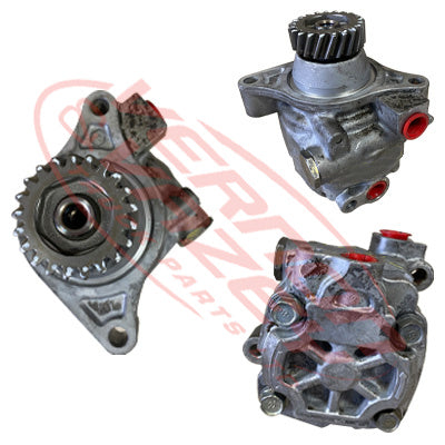 POWER STEERING PUMP - HELICAL CUT GEAR - 21 TEETH - MITSUBISHI CANTER 4M42 - MS-PSP-4M42-S