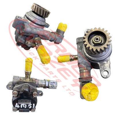 POWER STEERING PUMP - HELICAL CUT GEAR- 20 TEETH - MITSUBISHI CANTER 4M51 - MS-PSP-4M51-S