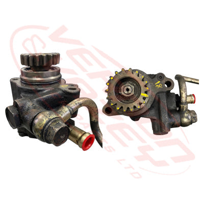 MS-PSP-6D16-02S - MITSUBISHI ENGINE PARTS - POWER STEERING PUMP - STRAIGHT CUT GEAR - 18 TEETH TO SUIT MITSUBISHI 6D16