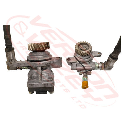 MS-PSP-6M61-01S - MITSUBISHI ENGINE PARTS - POWER STEERING PUMP - HELICAL CUT GEAR - 20 TEETH TO SUIT MITSUBISHI 6M61