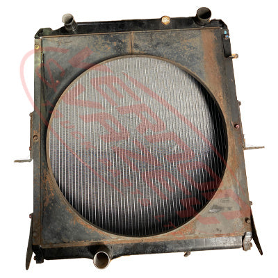 RADIATOR - L 630MM X W 615MM - MITSUBISHI 4M50 - MS-RDR-4M50-02S