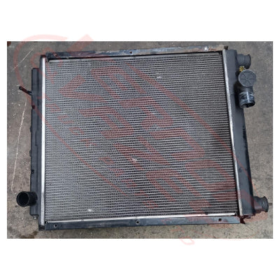 MS-RDR-4P10-02S - MITSUBISHI ENGINE PARTS - RADIATOR - 525MM x 590MM - AUTO - WIDE CAB TO SUIT MITSUBISHI CANTER - 4P10