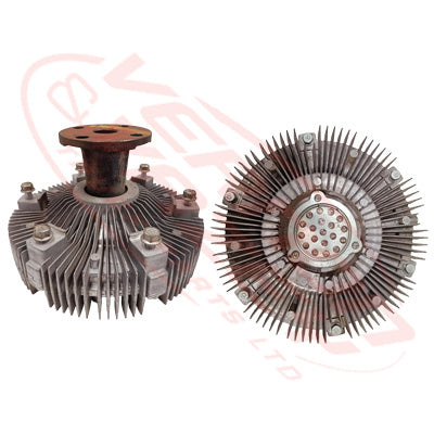 MS-VIS-6M60-1S - MITSUBISHI ENGINE PARTS - VISCOUS HUB TO SUIT MITSUBISHI FIGHTER 2006- 6M60