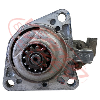 STARTER MOTOR - 12V - 12 TEETH PINION - 3 BOLT - CHISELED CONE - MAZDA VS - MZ-SM-VS-12S