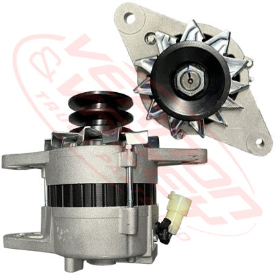 NISSAN PE6/PE6T/RD8 - ALTERNATOR - 24V - 50 AMP - EXT FAN - TRIPLE PULLEY - NS-ALT-PE6