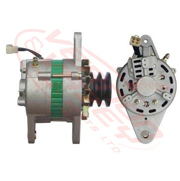 NS-ALT-RD8 - NISSAN ENGINE PARTS -  ALTERNATOR - 24V - 50 AMP - EXT FAN - DOUBLE PULLEY TO SUIT NISSAN RD8/UD6/PD6/PE6