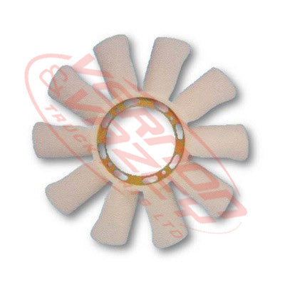 FAN BLADE - 10 BLADE - NISSAN FD42/46 - NS-FAN-FD42