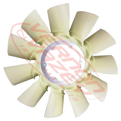 FAN BLADE - 11 BLADE - 600mm - NISSAN PKC13 (VOLVO ENGINE GH7) - NS-FAN-GH7