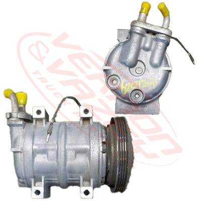 NS-FE6-AIRCON-03S - NISSAN ENGINE PARTS -  AIR CONDITION COMPRESSOR - MULTIBELT TO SUIT NISSAN FE6