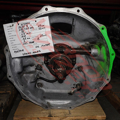 GEARBOX - 6 SPEED - MANUAL - NISSAN - RE8 - NS-GB-RE8-01