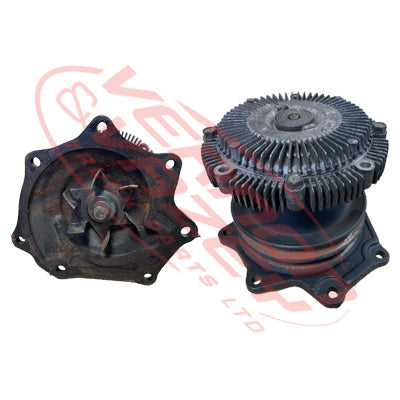 WATER PUMP - 6 BLADE - NISSAN TD23 - NS-WP-TD23-01S