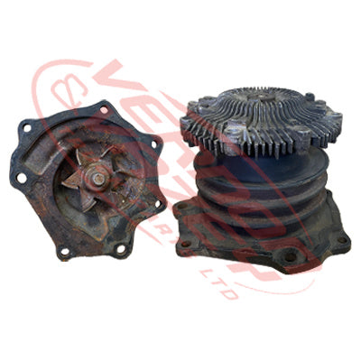 WATER PUMP - 6 BLADE - NISSAN TD25 - NS-WP-TD25-01S