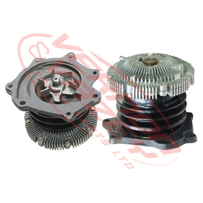 WATER PUMP - 6 BLADE - NISSAN TD27 - NS-WP-TD27-01S