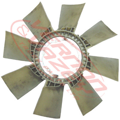 FAN BLADE - 8 BLADE - 750mm - SCANIA 124R 97- - SC-FAN-124R