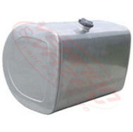 TANKDS380L-01 - ALLOY DIESEL TANK - D-SHAPE - WITH BRACKET/SENSOR/CAP - UNIVERSAL - 700X700X920MM - 380L