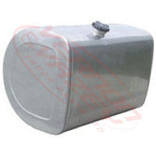 TANKDS400L-01 - ALLOY DIESEL TANK - D-SHAPE - WITH BRACKET/SENSOR/CAP - UNIVERSAL - 700X700X930MM - 400L