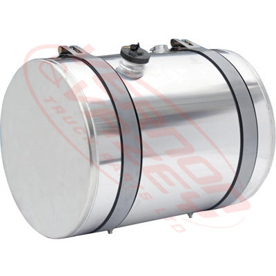 TANKRD350L-01 - ALLOY DIESEL TANK - ROUND - WITH BRACKET/SENSOR/CAP - UNIVERSAL - 700X700X880MM - 350L