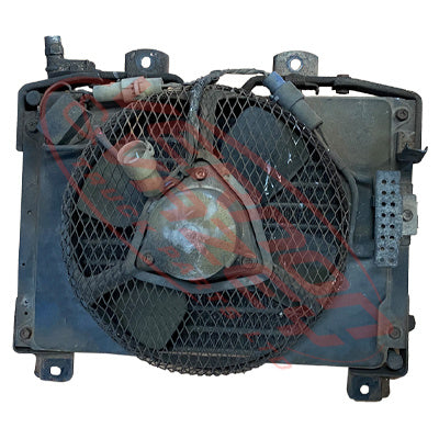 AIRCON CONDENSER - WITH COMPLETE FAN - TOYOTA 14B - BU88/BU66 - TY-ACCON-14B-01S