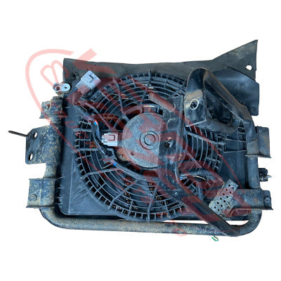 AIRCON CONDENSER - WITH COMPLETE FAN - TOYOTA 1KD - TY-ACCON-1KD-01S