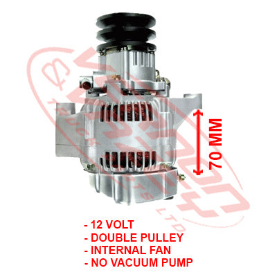 ALTERNATOR - 12 VOLT - TOYOTA 2L/3L - TY-ALT-3L-01S