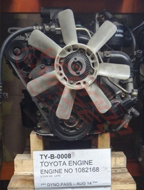TY-B - TOYOTA ENGINE B - ** INFORMATION PART **