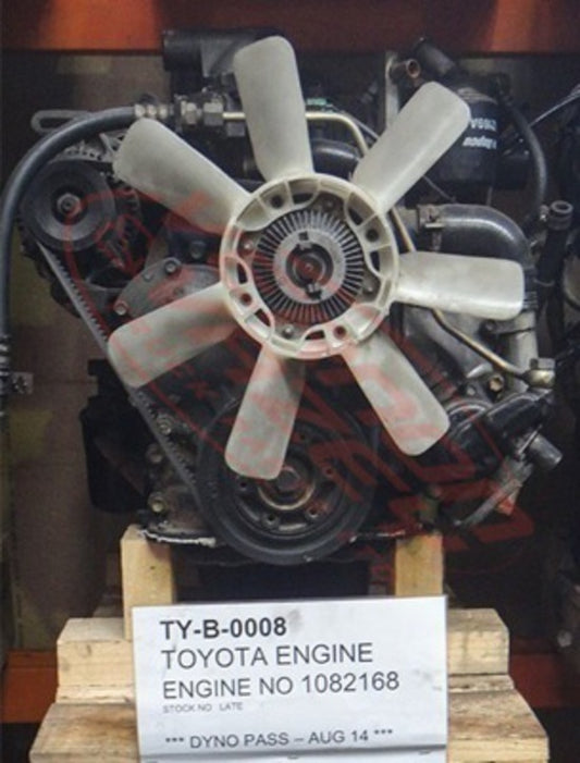 TY-B - TOYOTA ENGINE B - ** INFORMATION PART **