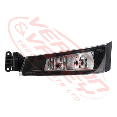 9013194-55 - FOG LAMP - L/H - BLACK INNER - VOLVO FH 2013-
