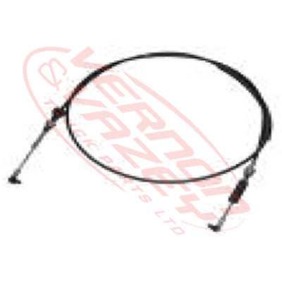 CABLE SHAFT LEVER - L=363.5 - ISUZU 4HK1 - IS-CS-4HK1-001