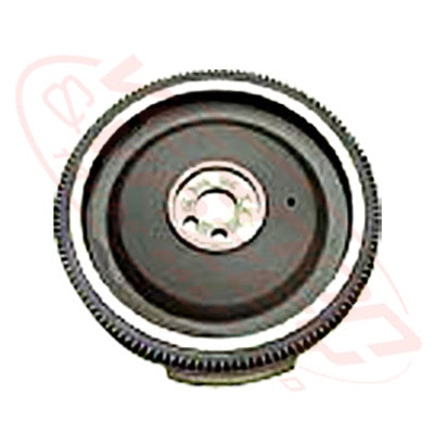 IS-FW-6BG1 - ISUZU ENGINE PARTS - FLYWHEEL - W/RING - 350mm - 129 TEETH TO SUIT ISUZU 6BG1