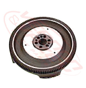 MS-FW-6D14E - MITSUBISHI ENGINE PARTS - FLYWHEEL - W/RING - 350mm (14') - 129 TEETH - RECESSED TO SUIT MITSUBISHI 6D14/6D16