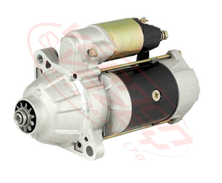 MS-SM-6D14 - MITSUBISHI ENGINE PARTS - STARTER MOTOR - 24V - 11 TEETH PINION - 2 BOLT - 5.0KW TO SUIT MITSUBISHI 6D14/6D15/6D16
