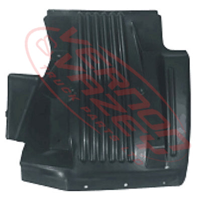 3191052-02 - MUDGUARD - R/H - REAR - WIDE - HINO RANGER PRO FC/FD/FG/FM 2002-