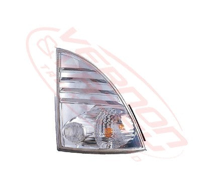 3191097-92 - CORNER LAMP - R/H - CLEAR - HINO RANGER PRO FC/FD/FG/FM 2002-