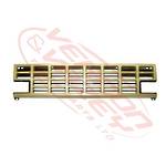 GRILLE - LOWER - GOLD 84-86 - HINO MCR/MBS/SH/MSH 1984-93