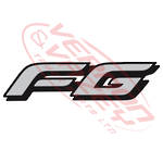 FRONT DOOR DECAL 'FG' - HINO RANGER PRO FC/FD/FG/FM 2002-