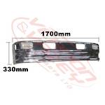 FRONT BUMPER - NARROW CAB - CHROME - MITSUBISHI CANTER FE5/FE6 1994-