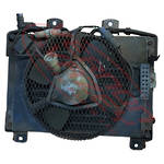 AIRCON CONDENSER - WITH COMPLETE FAN - TOYOTA 14B - BU88/BU66