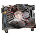 AIRCON CONDENSER - WITH COMPLETE FAN - TOYOTA 15B - BU102